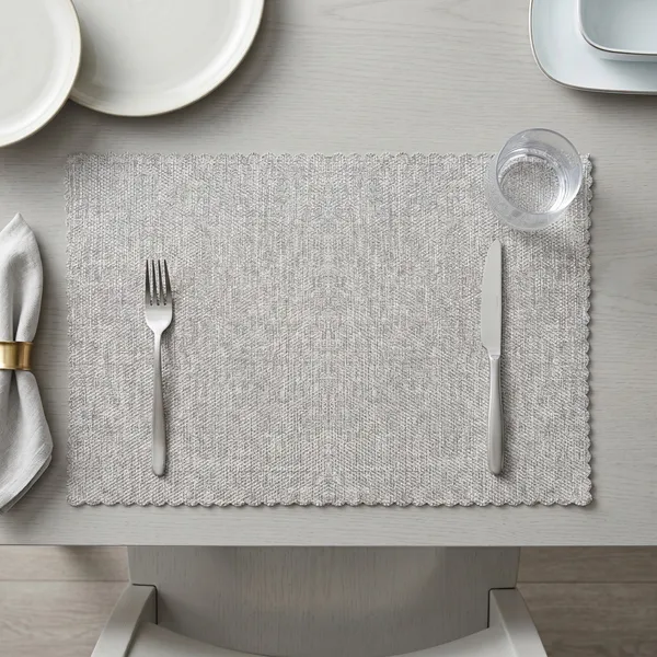 Light_grey_Placemat_Set_Of_6_pcs_Poly_jute_Textured_washable_and_reversible