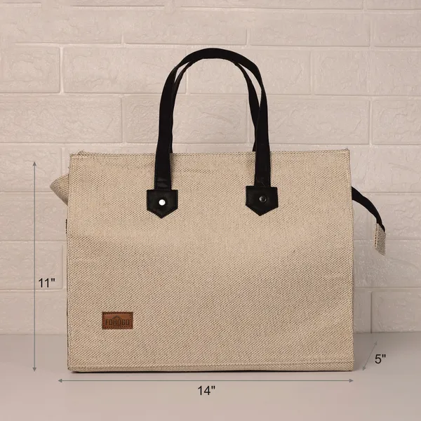 Beige_Polyjute_Zip_Closure_Tiffin_/_Tote_Bag_For_Shopping_Medium_size