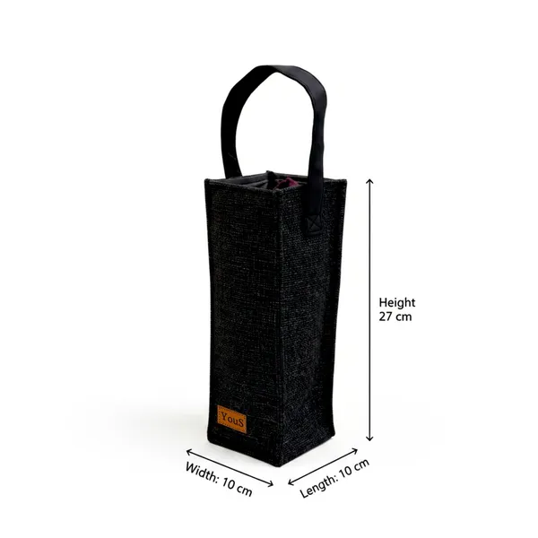 Black_Polyjute_Bottle_Carrier_Bag_Pack_Of_2