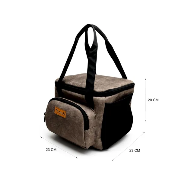 Light_Grey_Polyester_Insulated_Lunch_Bag