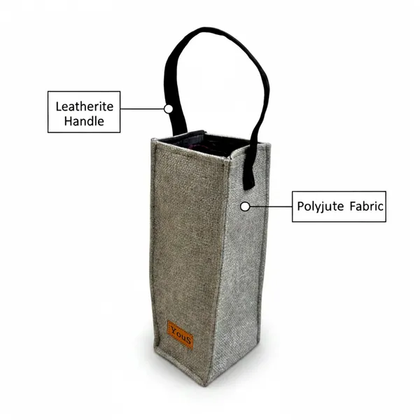 Light_grey_Polyjute_Bottle_Carrier_Bag_Pack_Of_2