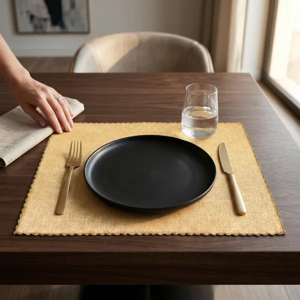 Beige_Placemat_Set_Of_6_pcs_Poly_jute_Textured_washable_and_reversible