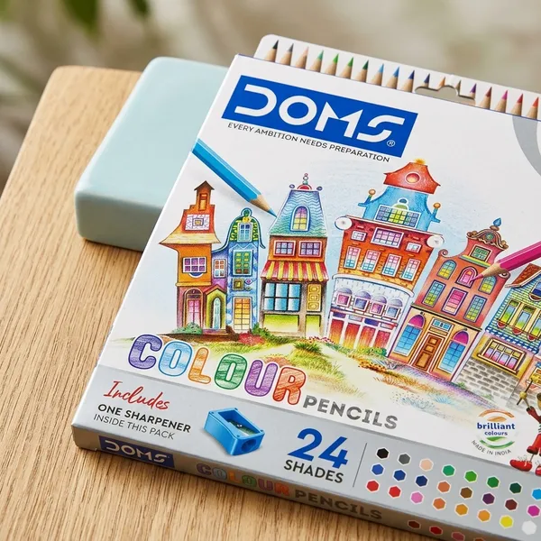 DOMS_24_Shades_Colour_Pencils_with_Sharpener
