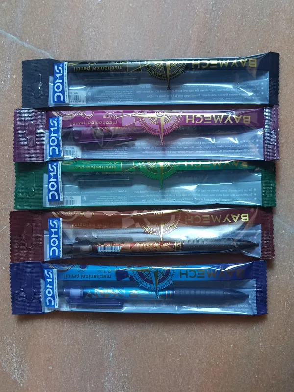 DOMS_Baymech_Mechanical_Pencil_(0.7mm,_10_Packs)