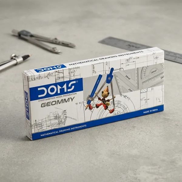 DOMS_GEOMMY_Mathematical_Drawing_Instruments_Set
