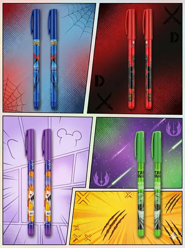 Multi_Character_Themed_Premium_Gel_Pen_Set