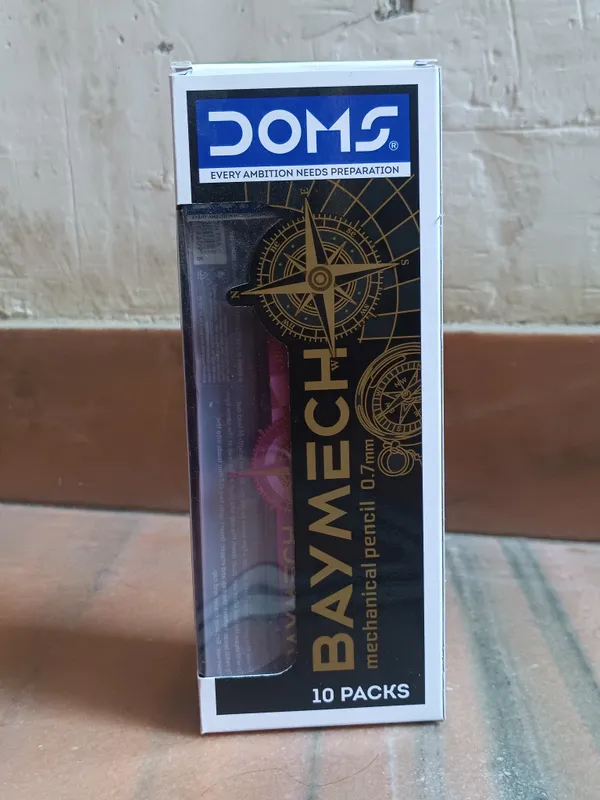 DOMS_Baymech_Mechanical_Pencil_(0.7mm,_10_Packs)