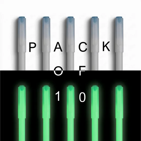 Unomax_Glow_In_Dark_Liquid_Ballpoint_Pen,_Set_of_10_Pen,_Pack_of_3