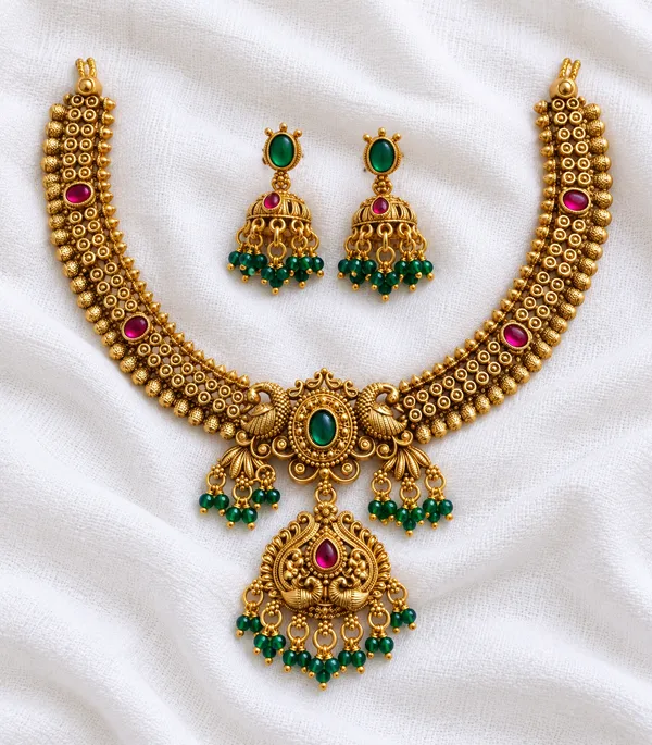 Antique_Green_and_Gold_Choker_