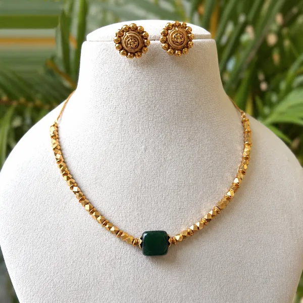 Ashtapatti_Green_havala_Necklace