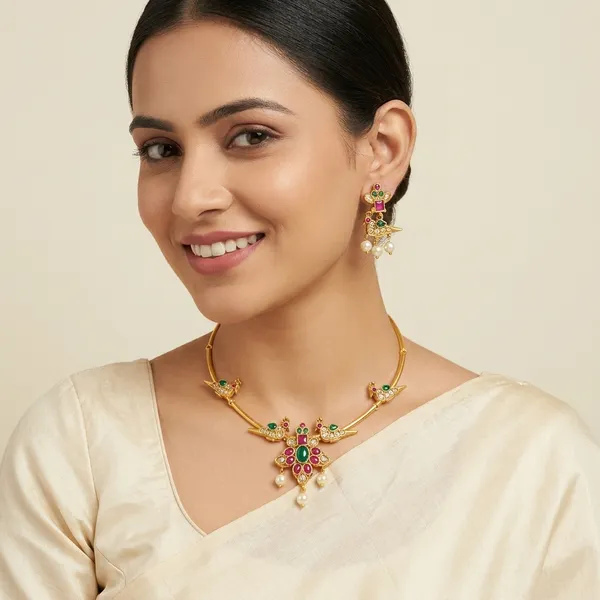 Peacock_Antique_Jewellery_Set_Perfect_For_Diwali_And_Other_Occasions