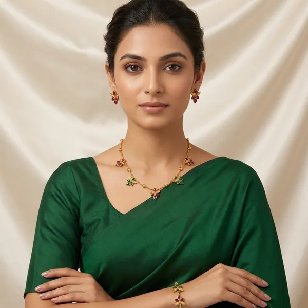 Trending_Premium_Quality_Leaf_Design_Jewellery_Set_Pack_Of_2