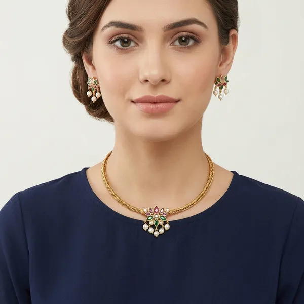 Trending_New_Premium_Quality_Necklace_With_Earrings