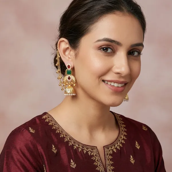 Trending_Now_Premium_Quality_Jhumkas_With_Maati