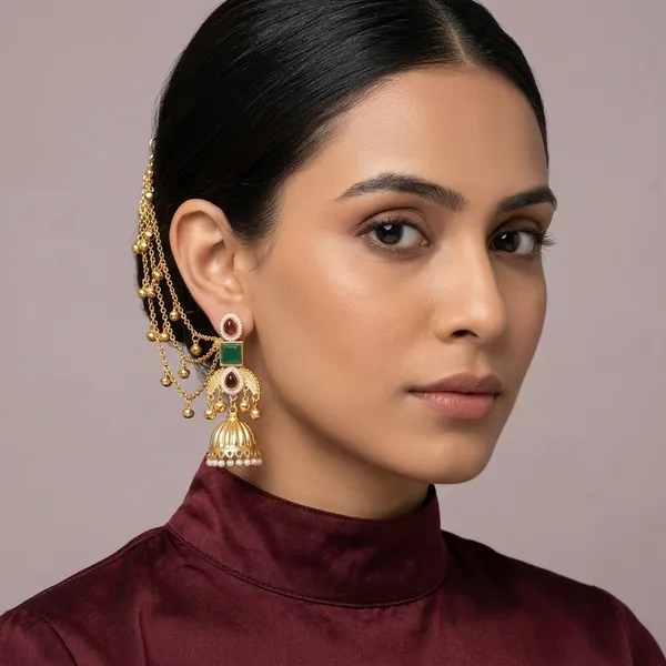 Trending_Now_Premium_Quality_Jhumkas_With_Maati