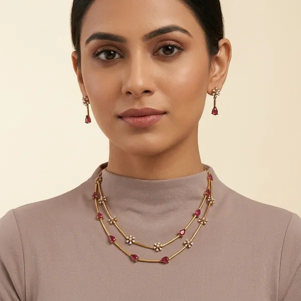 Trending_New_Premium_Quality_Necklace_With_Earrings