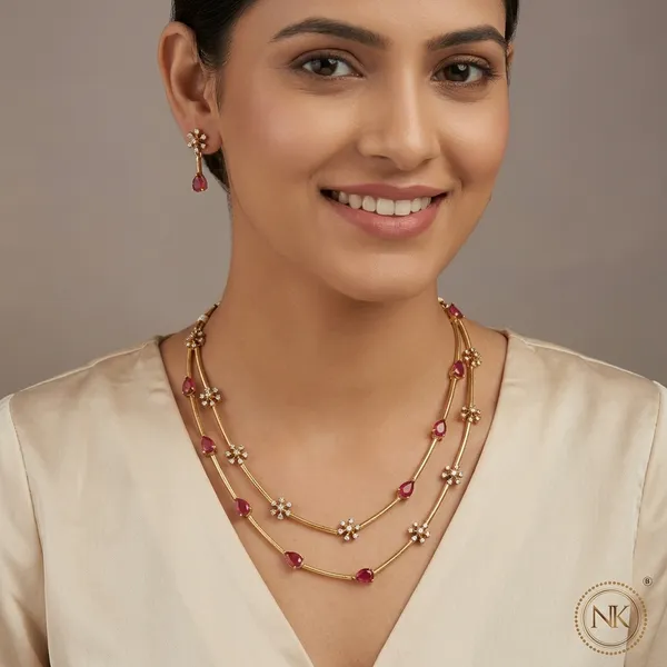 Trending_New_Premium_Quality_Necklace_With_Earrings