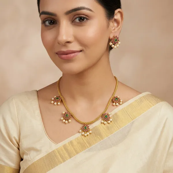 Trending_Premium_Quality_New_Necklace_With_Multi_Colour