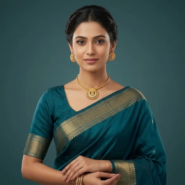 Trending_New_Beautiful_Premium_Quality_Nagalakshmi_Choker_With_Earrings