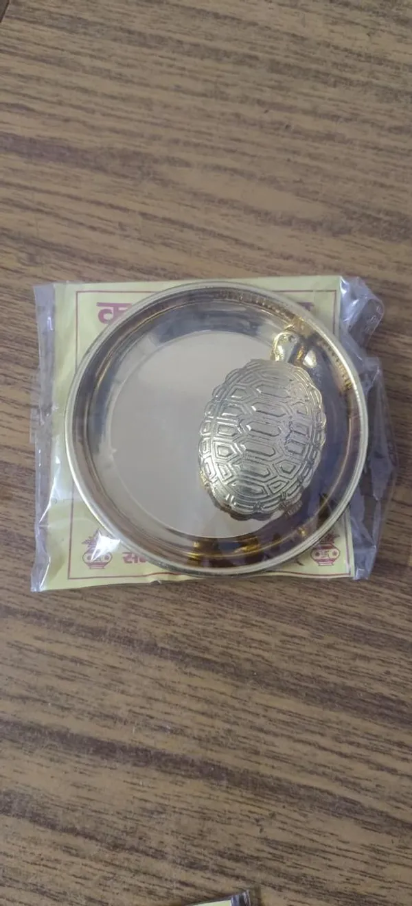 Rudrakashi_Wishe_Fulfilling_Turtle_Stainless_Steel_Gold