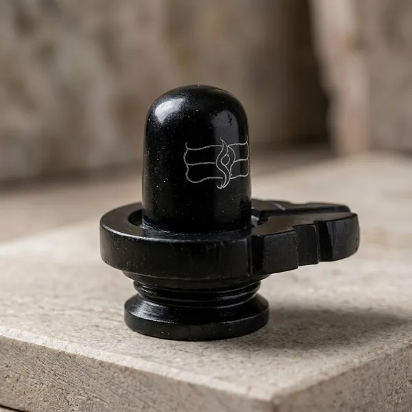 Rudrakashi_Natural_Black_Stone_Shiva_Lingam_For_Home_Temple_Decorative_Showpiece