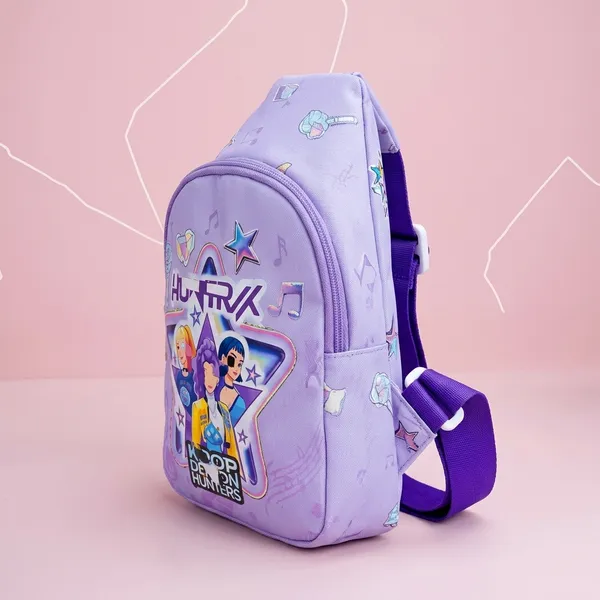 Purple_K-Pop_Theme_Chest_Bag_For_Kids