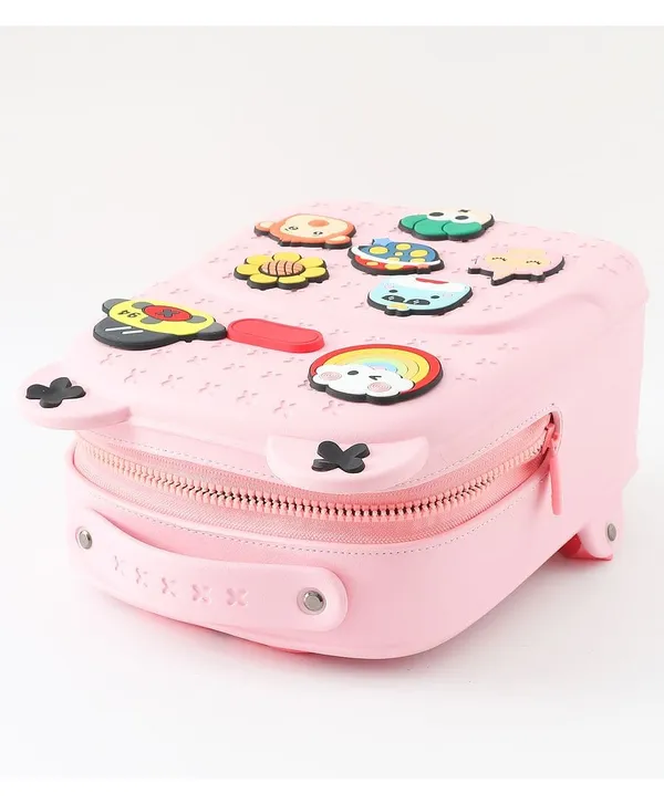 Pink_Silicone_Charm_Picnic_Bag_For_Kids