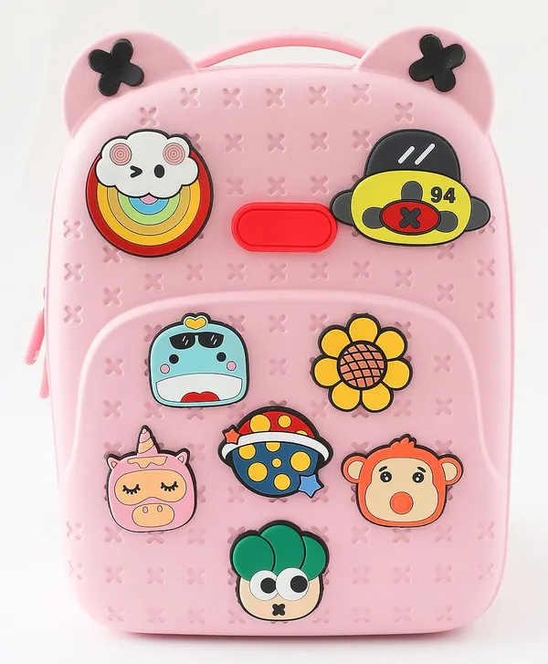 Pink_Silicone_Charm_Picnic_Bag_For_Kids