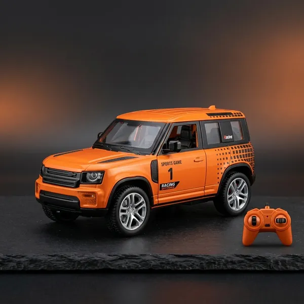 Orange_Rc_Car_1:22_Scale_Model_With_2.4G_Remote_Control