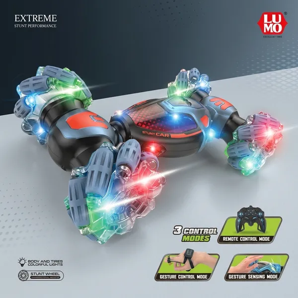 Remote_Control_Stunt_Car_With_Gesture_Control_And_LED_Lights