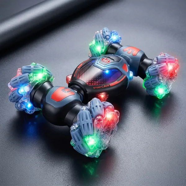 Remote_Control_Stunt_Car_With_Gesture_Control_And_LED_Lights