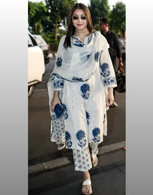 White_Cotton_Floral_Print_Kurta_Palazzo_Set_with_Dupatta_for_Women