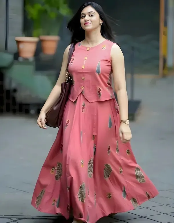 Pink_Cotton_Printed_Sleeveless_Flared_Ethnic_Dress_for_Women