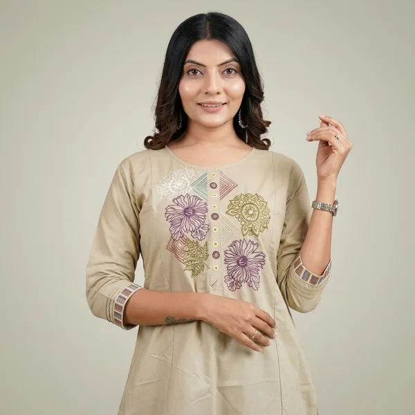 Beige_Embroidered_Straight_Kurta_For_Women