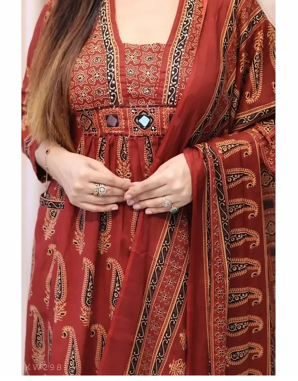 Rust_Printed_Anarkali_Kurta_Palazzo_Set_with_Dupatta_for_Women