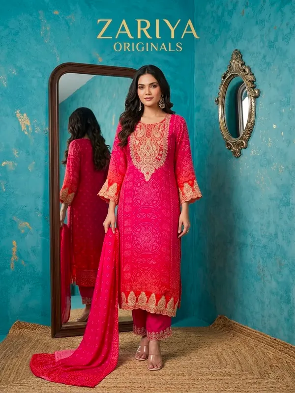 Pink_Embroidered_Cotton_Kurta_Dupatta_Set_For_Women