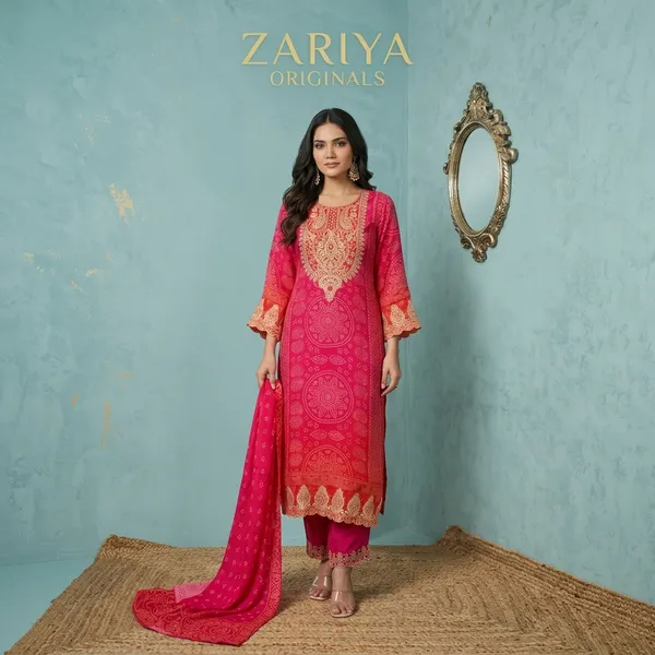 Pink_Embroidered_Cotton_Kurta_Dupatta_Set_For_Women