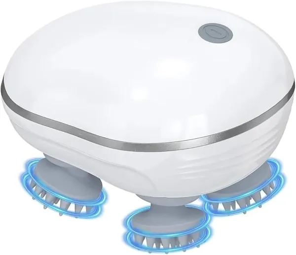 White_Abs_Plastic_Premium_Scalp_Massager
