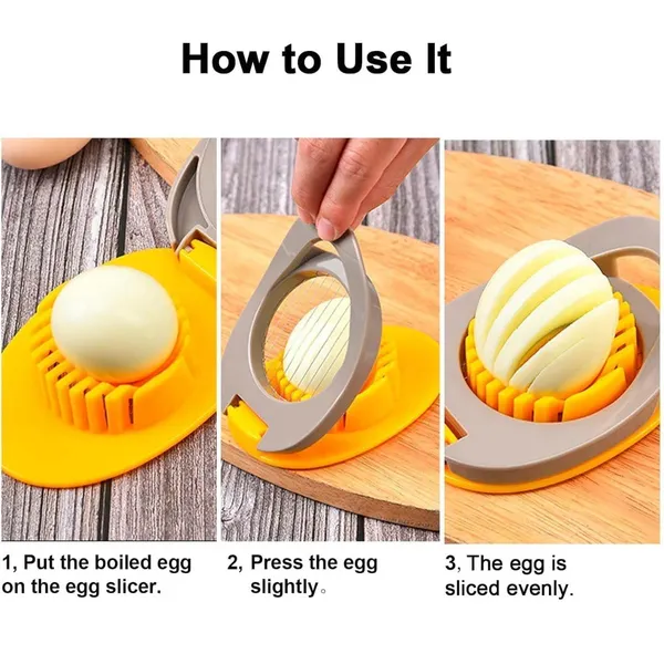 Yellow_Plastic,_Stainless_Steel_Premium_Egg_Slicer_(Pack_of_3)