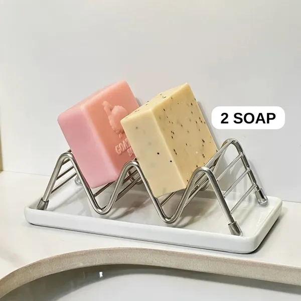 White_Stainless_Steel_Premium_Soap_Holder