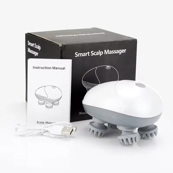 White_Abs_Plastic_Premium_Scalp_Massager