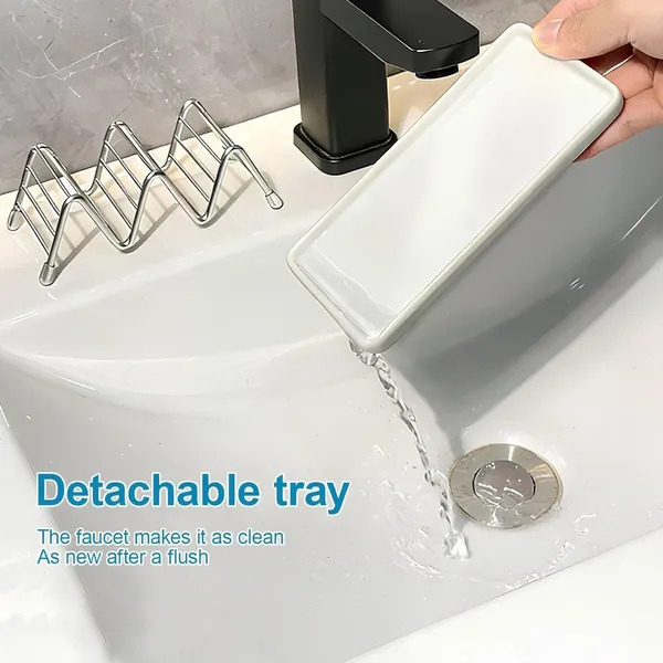 White_Stainless_Steel_Premium_Soap_Holder