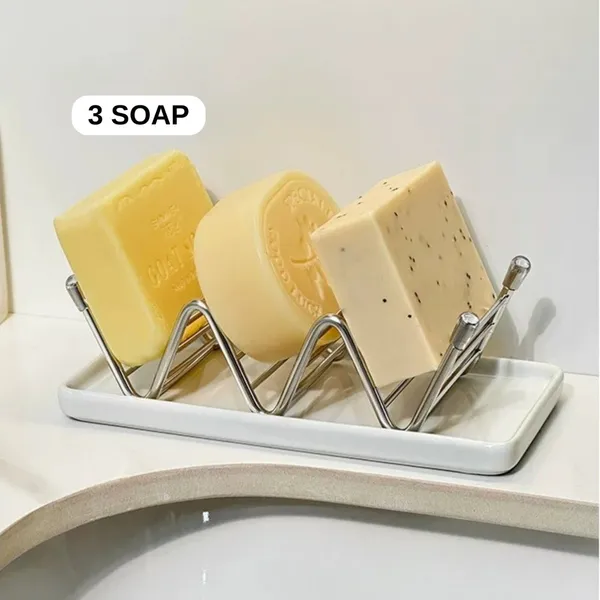 White_Stainless_Steel_Premium_Soap_Holder
