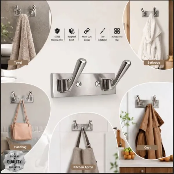 Stainless_Steel_Wall_Mounted_2-Pin_Cloth_Hook_Rail_Pack_Of_3
