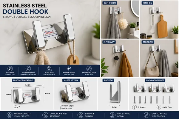 Stainless_Steel_Chrome_2-Pin_Wall_Mounted_Double_Cloth_Hook_Pack_Of_3