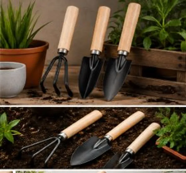 Proximo_Metal_3-Piece_Hand_Cultivator_Trowel_Garden_Fork_Set