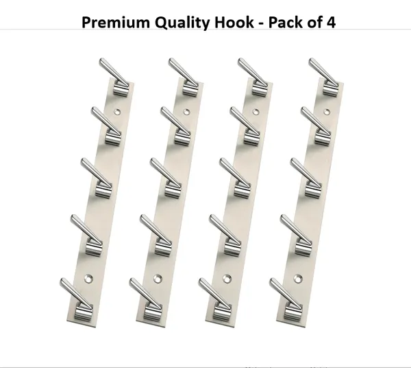 Metal_Silver_5-Pin_Wall_Mounted_Cloth_Hook_Rail_Pack_Of_4