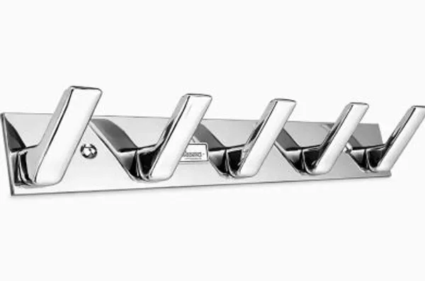 Stainless_Steel_Silver_5-Pin_Wall_Mounted_Cloth_Hook_Rail_Pack_Of_4
