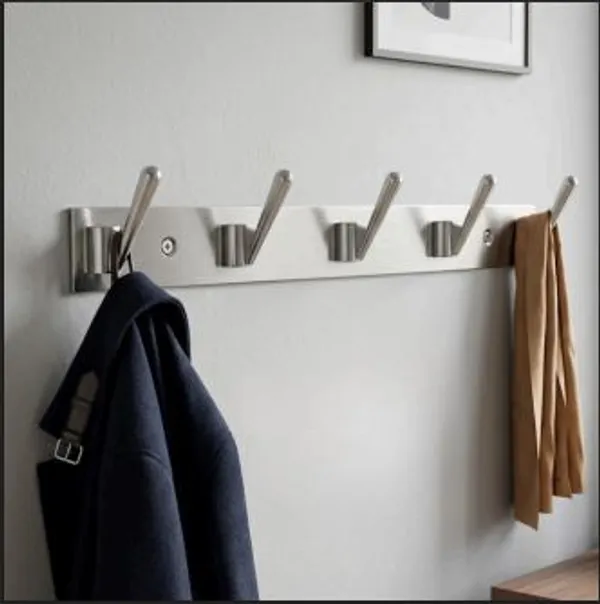 Stainless_Steel_Wall-Mounted_5-Pin_Cloth_Hook_Rail_Pack_Of_3