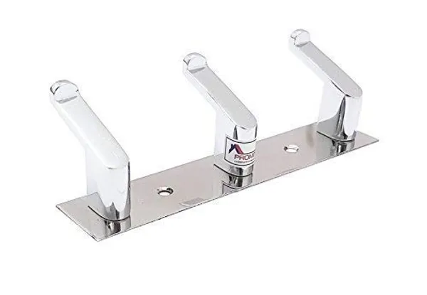 Stainless_Steel_Wall_Mounted_3-Pin_Cloth_Hook_Rail_Pack_Of_4